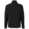 Devon & Jones Men's Black CrownLux Performance Fleece Full-Zip