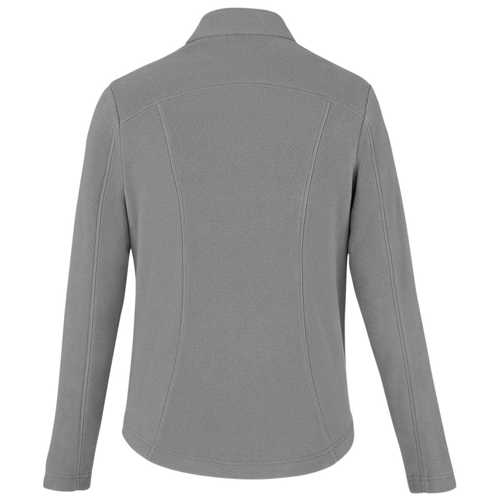 Devon & Jones Women's Graphite CrownLux Performance Fleece Full-Zip