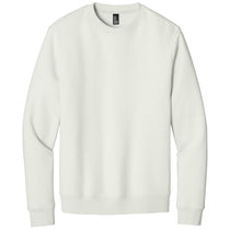 District Men's White Onyx Perfect Weight Fleece Crew