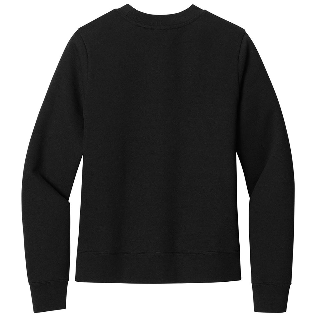 District Women's Black V.I.T. Fleece Crew