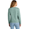 District Women's Heathered Dusty Sage V.I.T. Fleece Crew
