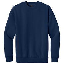 District Men's Dark Royal V.I.T. Heavyweight Fleece Crew