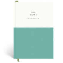 Papier Teal Demi Dotted Notebook