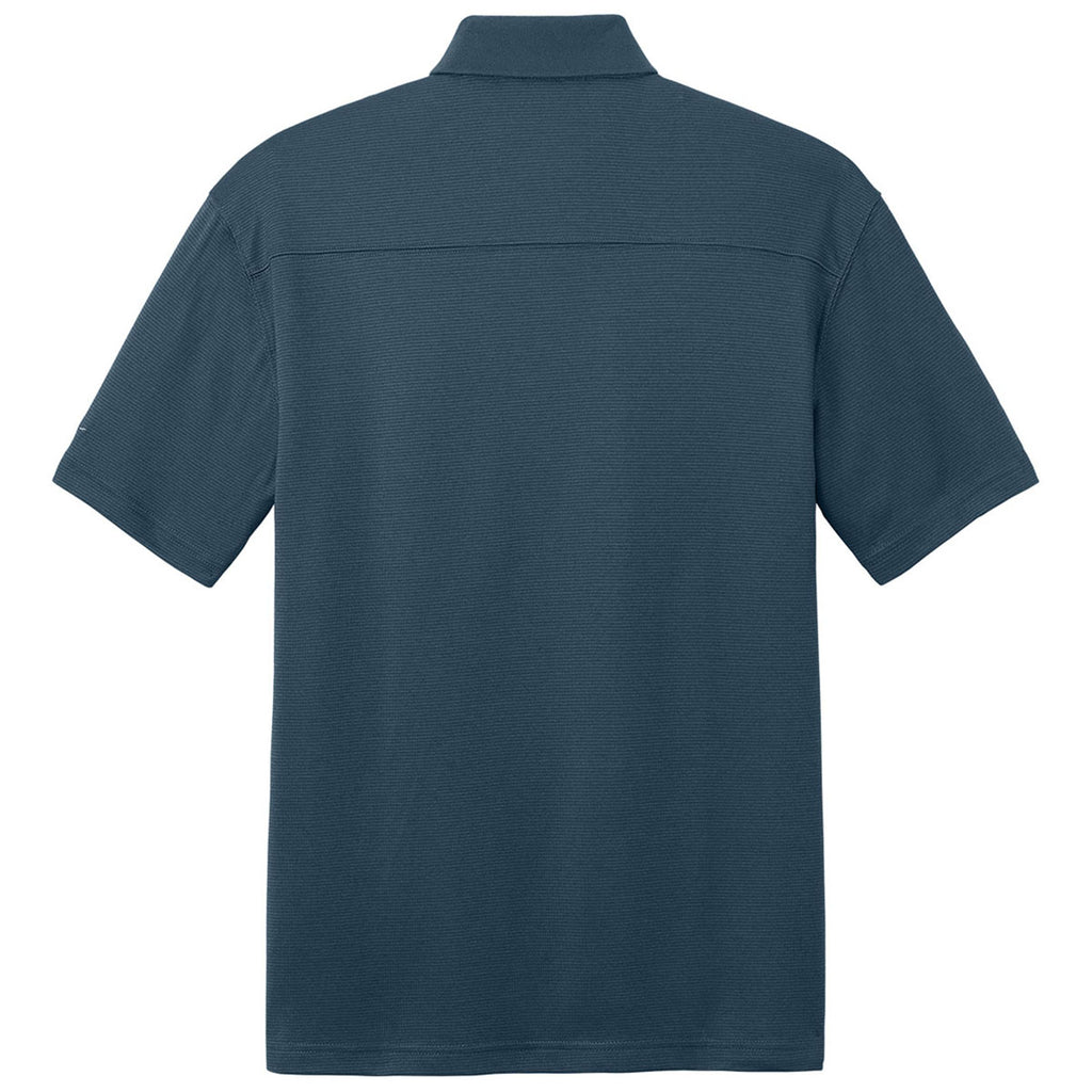 Eddie Bauer Men's Coast Blue Performance Polo