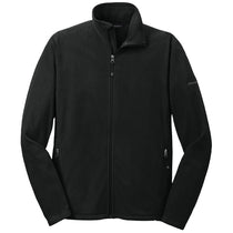 Eddie Bauer Men's Black Full-Zip Microfleece Jacket