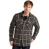 Eddie Bauer Men's Grey Steel/ Bone Woodland Shirt Jacket