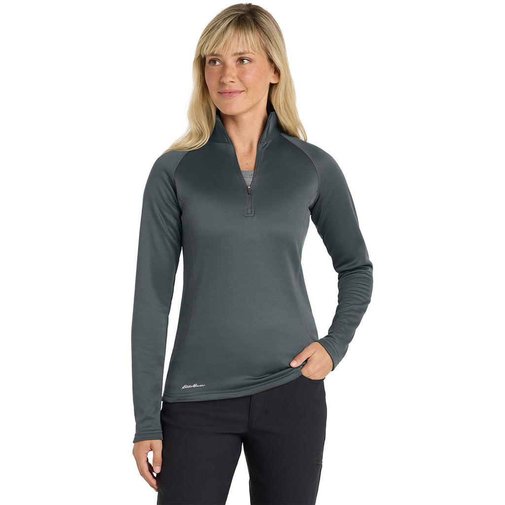 Eddie Bauer Ladies Iron Gate 1/2-Zip Base Layer Fleece