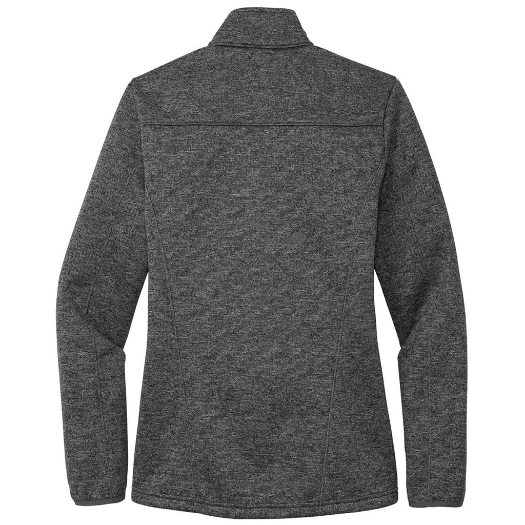 Eddie Bauer Women's Black Heather/Black StormRepel Soft Shell Jacket