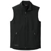 Eddie Bauer Men's Deep Black Stretch Soft Shell Vest