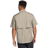 Eddie Bauer Men's Driftwood Beige S/S Fishing Shirt
