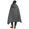 Eddie Bauer Metal Grey Puffy Camp Poncho