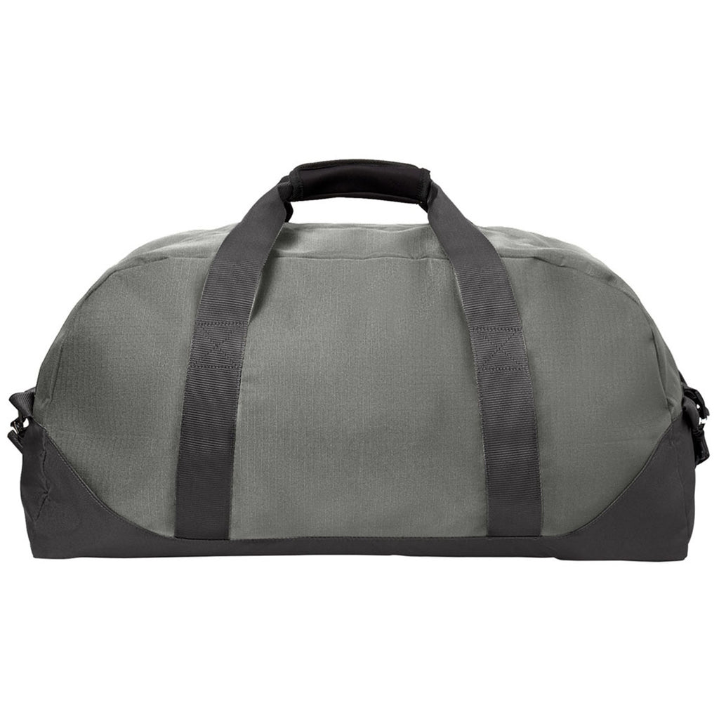 Eddie Bauer Pewter Grey/Grey Steel Large Ripstop Duffel