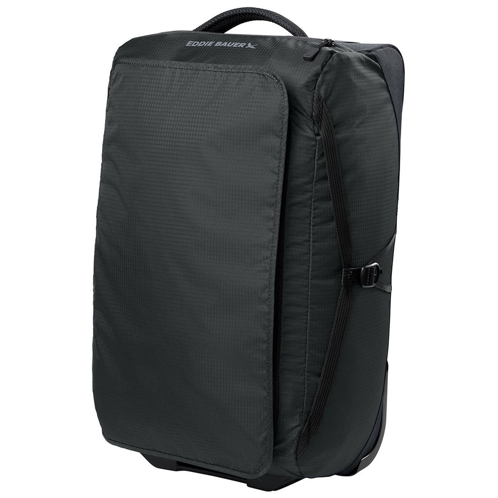 Eddie Bauer Black Excursion Roller Duffel