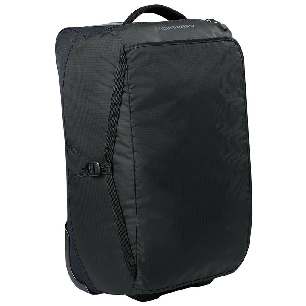 Eddie Bauer Black Excursion Roller Duffel