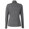 Fairway & Greene Women's Dark Shadow Grey Heather Wells Quarter-Zip Tech Pullover