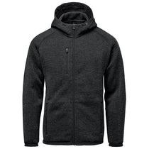Stormtech Men's Black Heather Avalante Full Zip Fleece Hoody