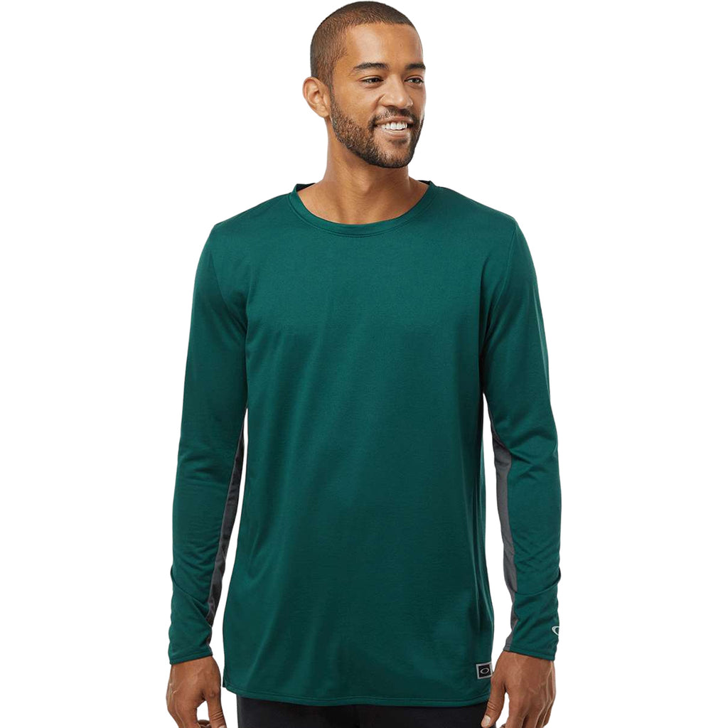 Oakley Men's Team Fir Team Issue Hydrolix Long Sleeve T-Shirt