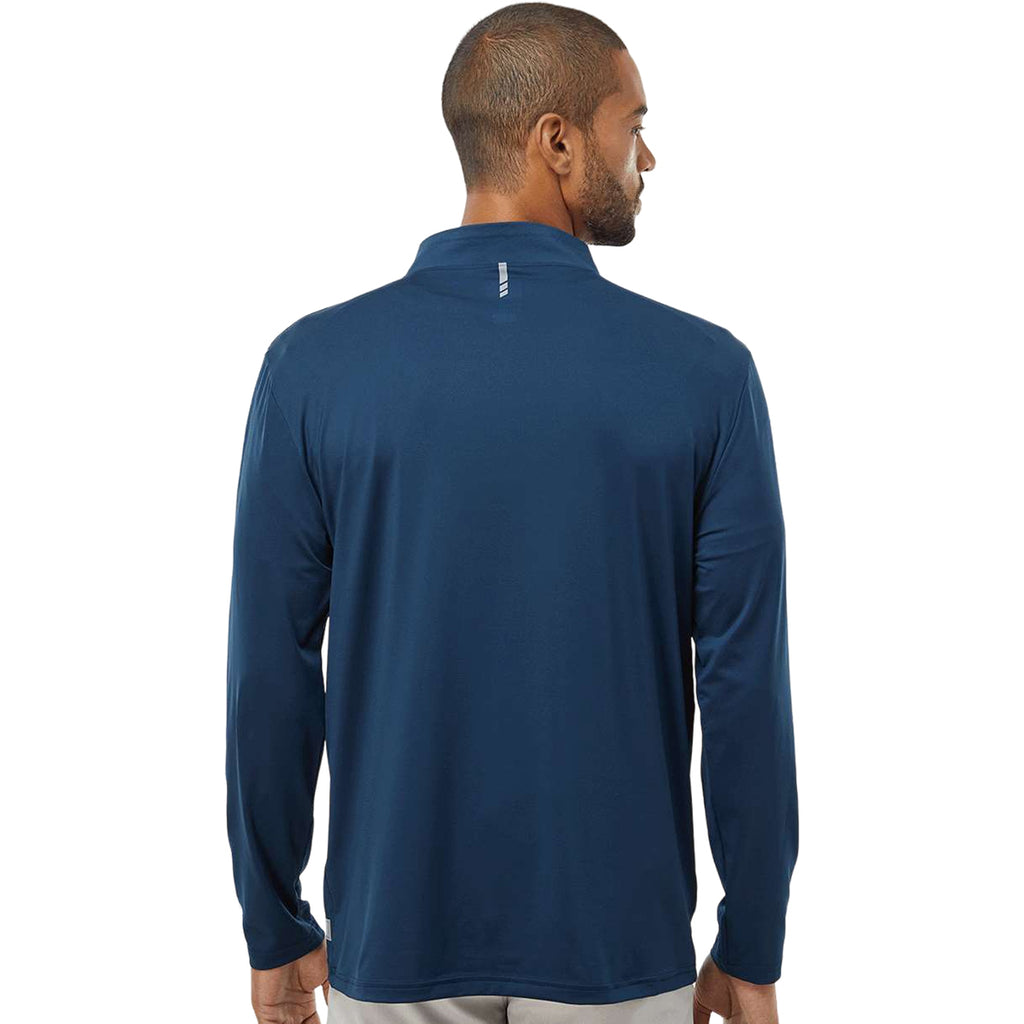 Oakley Men's Team Navy Team Issue Podium Quarter-Zip Pullover