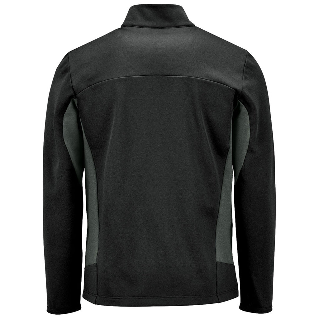 Stormtech Men's Black/Graphite Appaloosa Knit Jacket