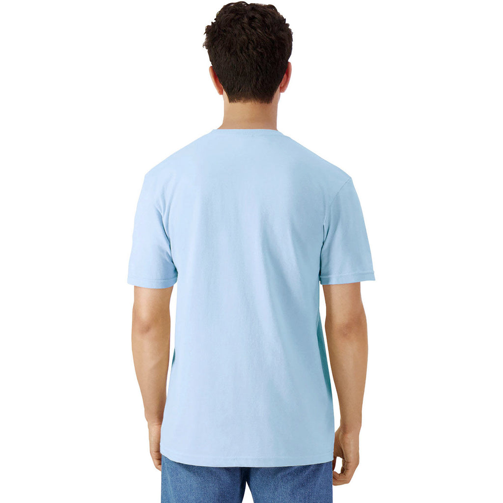 Gildan Unisex Light Blue Light Cotton T-Shirt