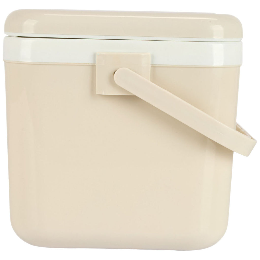 Logomark Cream 4.8 Qt Personal Lunch Box Cooler