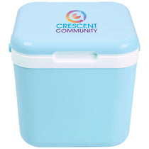 Logomark Light Blue 4.8 Qt Personal Lunch Box Cooler