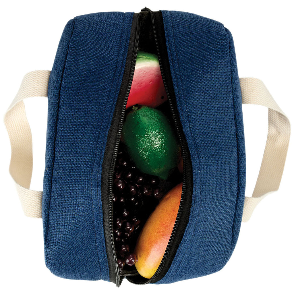 Logomark Navy Nika 6-Can Lunch Cooler