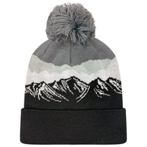 LOCALE Misty Peaks/Black Grand Recycled Beanie