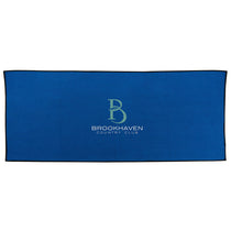 The Magnet Group Royal Blue Caddy Waffle Weave Golf Towel