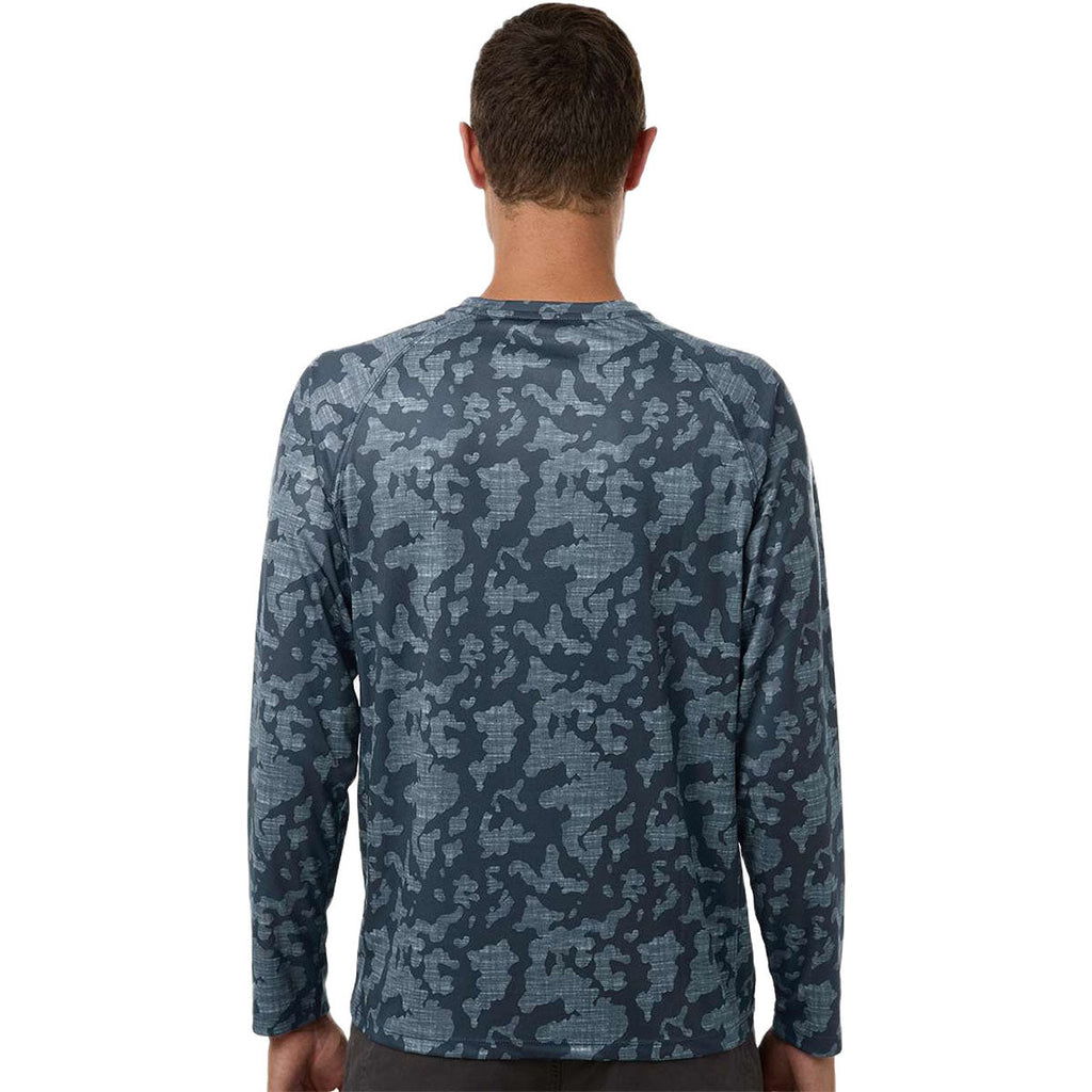 HUK Men's Sargasso Sea LoPro Running Lakes Long Sleeve T-Shirt