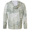 HUK Men's Seagrass Pursuit Mossy Oak Printed Hooded Long Sleeve T-Shirt