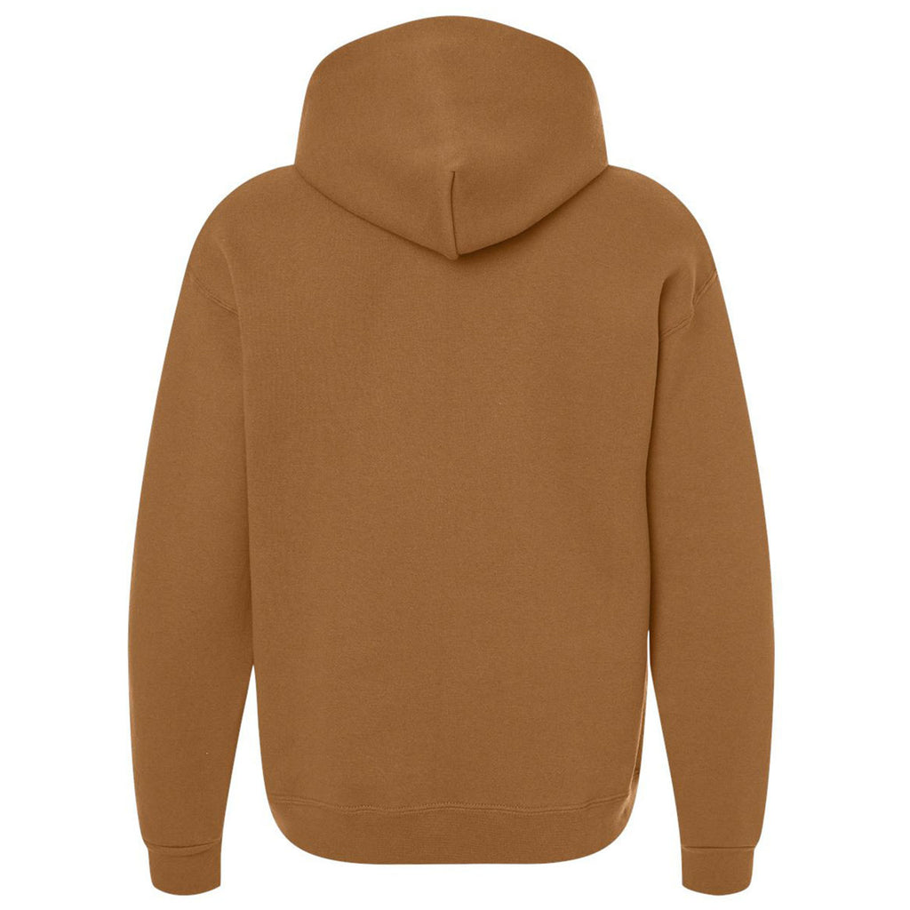 Jerzees Unisex Golden Pecan Rugged Hooded Sweatshirt