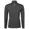 HUK Women's Volcanic Ash Heather Coldfront+ Quarter Zip Pullover