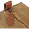 Heritage Gear Tan/Tan Waxed Canvas Dopp Kit