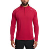 UNRL Men's Carmine Red Highlands Quarter Zip