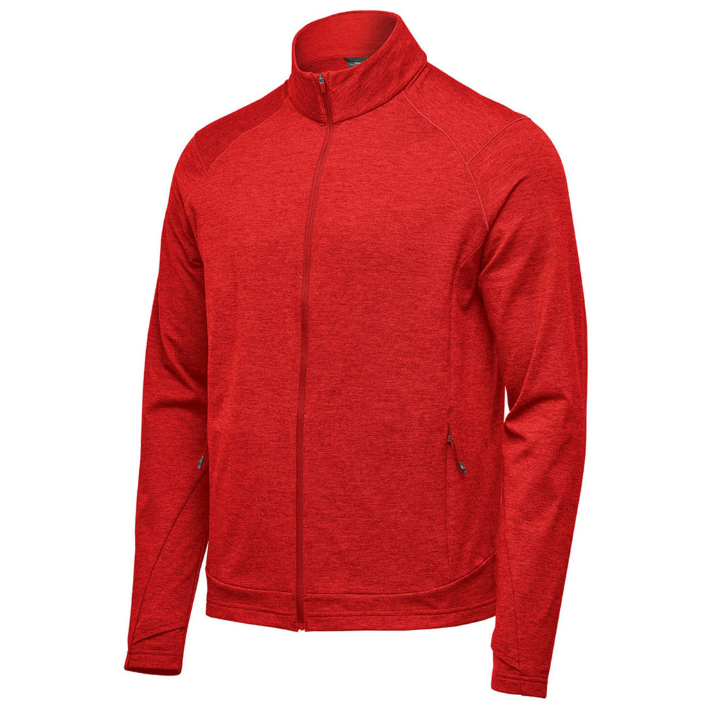 Stormtech Men's Bright Red Treeline Performance Jacket