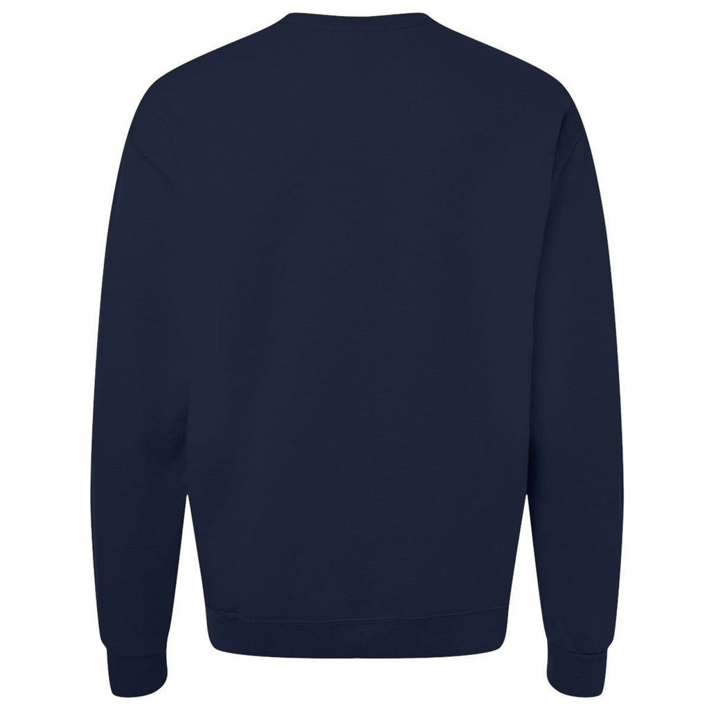 Jerzees Unisex J. Navy Ultimate CVC Crewneck Sweatshirt