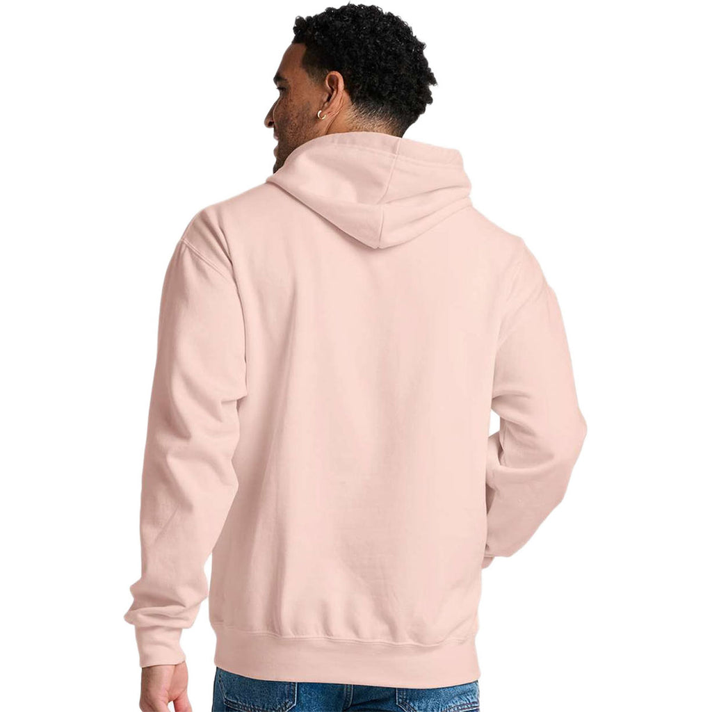 Jerzees Unisex Blush Pink Ultimate CVC Hooded Sweatshirt