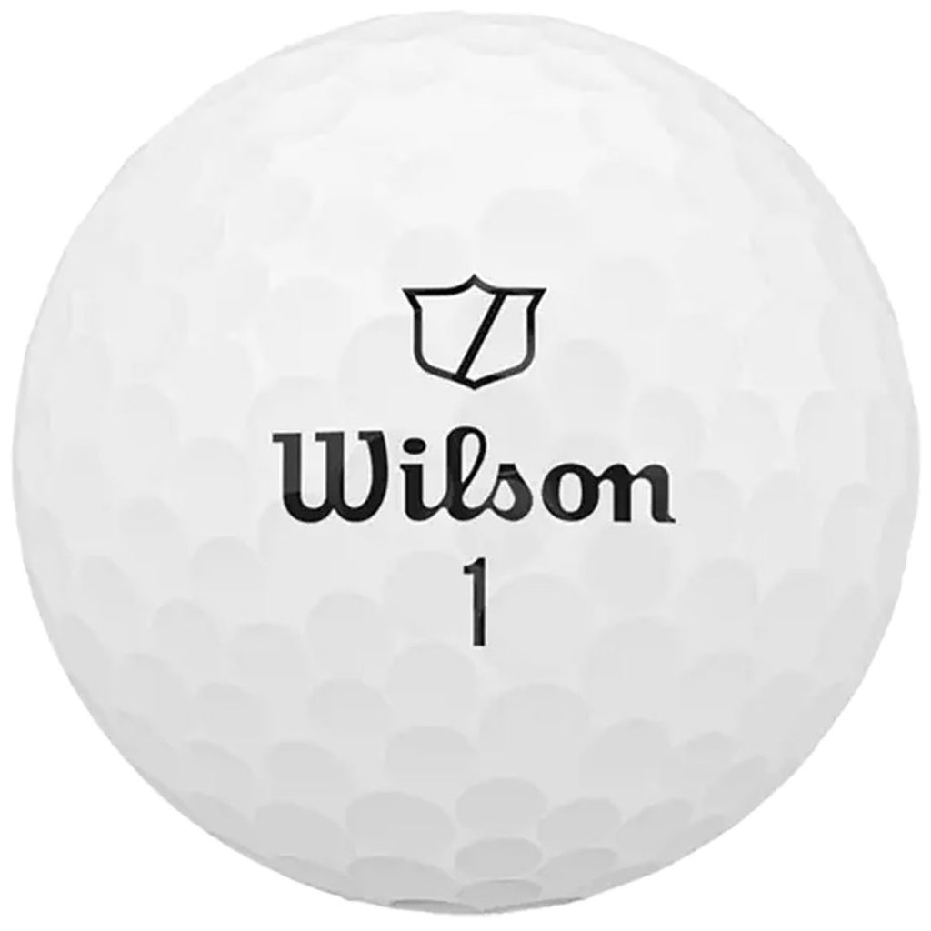 Wilson White Duo Soft Golf Balls (One Dozen)