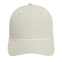 Imperial Putty/White Wingman 6-Panel Performance Rope Cap