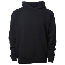 Independent Trading Co. Unisex Black Lux Heavyweight Modal Hooded Sweatshirt