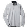UNRL Men's Core Grey Interlock Quarter Zip