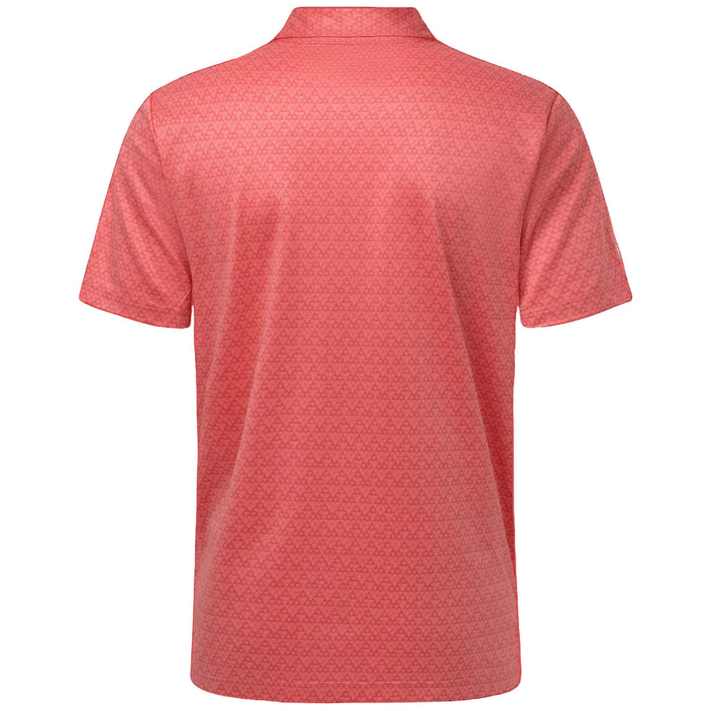 Levelwear Men's Shell Pink System Polo