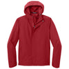 Port Authority Men's Rich Red C-FREE Rain Jacket