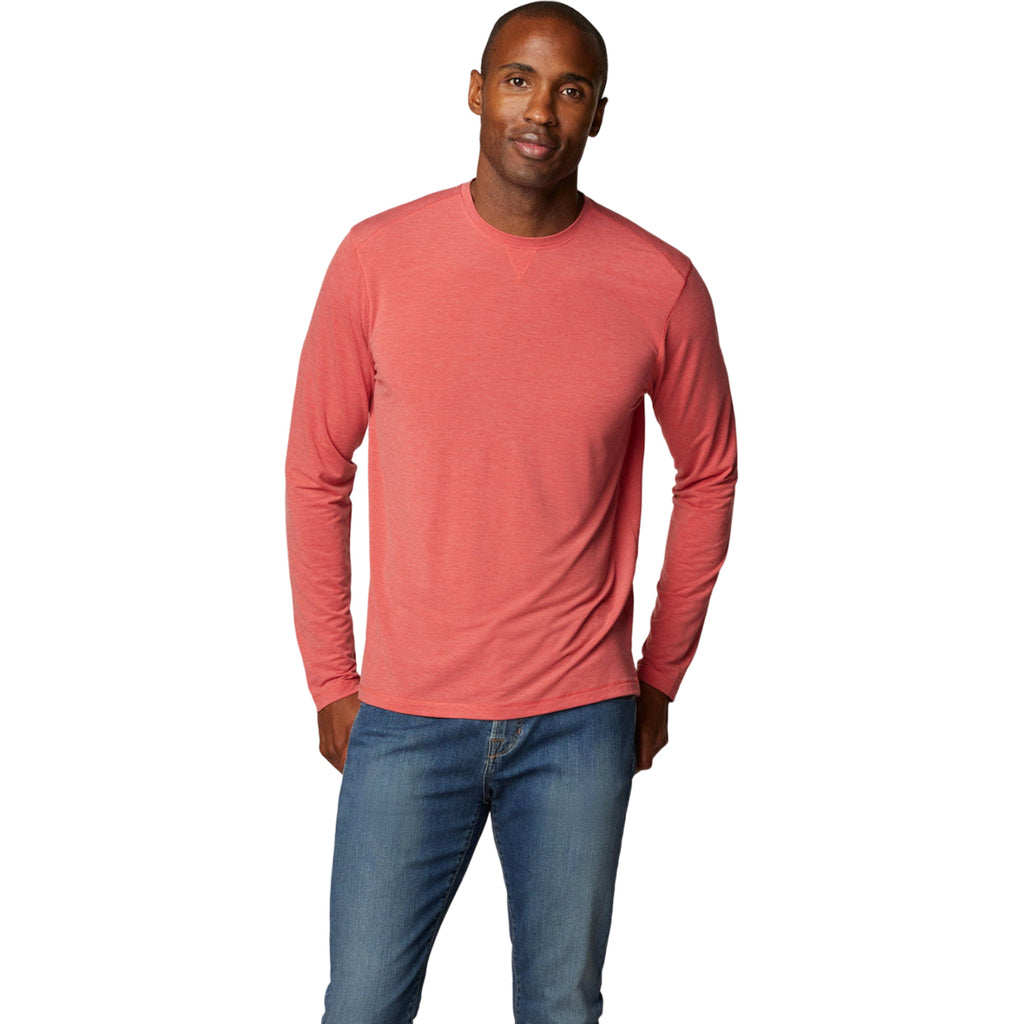 Johnnie-O Men's Paprika Course Performance Long Sleeve T-Shirt