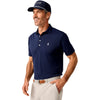 Johnnie-O Men's Navy Stevie Performance Mesh Polo