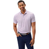 Johnnie-O Men's Racing Red Darts Performance Jersey Polo