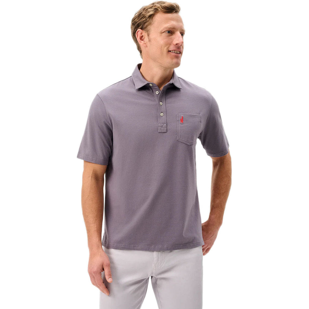 Johnnie-O Men's Pewter The Original Polo