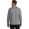 Port Authority Men's Gusty Grey Wearever Signature Double Pique 1/4-Zip