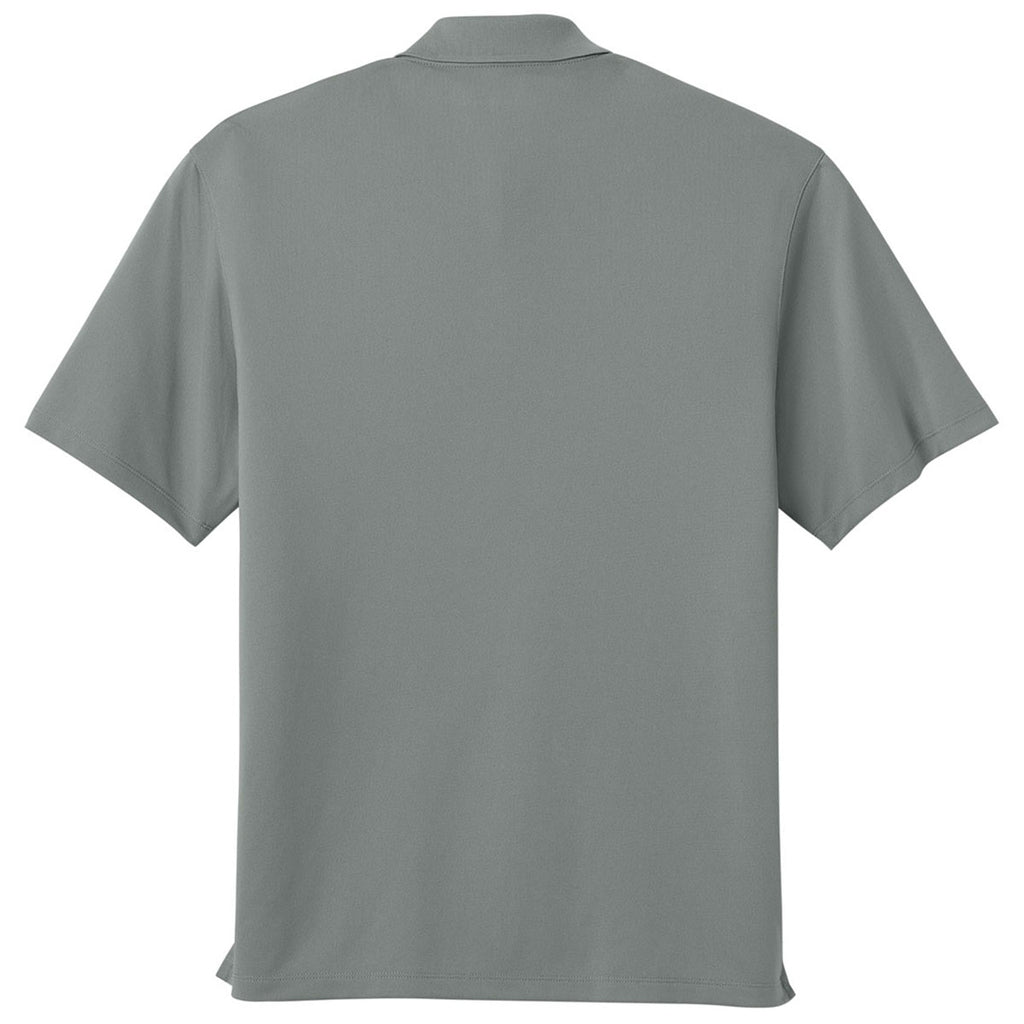 Port Authority Men's Gusty Grey Wearever Performance Pique Polo